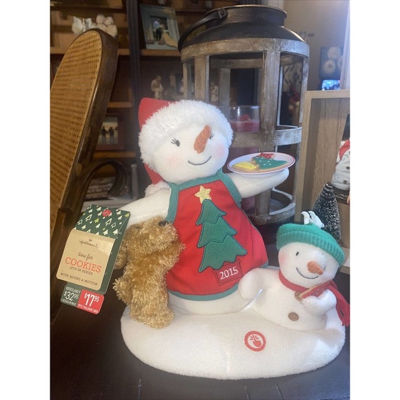 Other - Hallmark Time For Cookies Jingle Pals 2015 Dog Musical Plush W/Tags Works